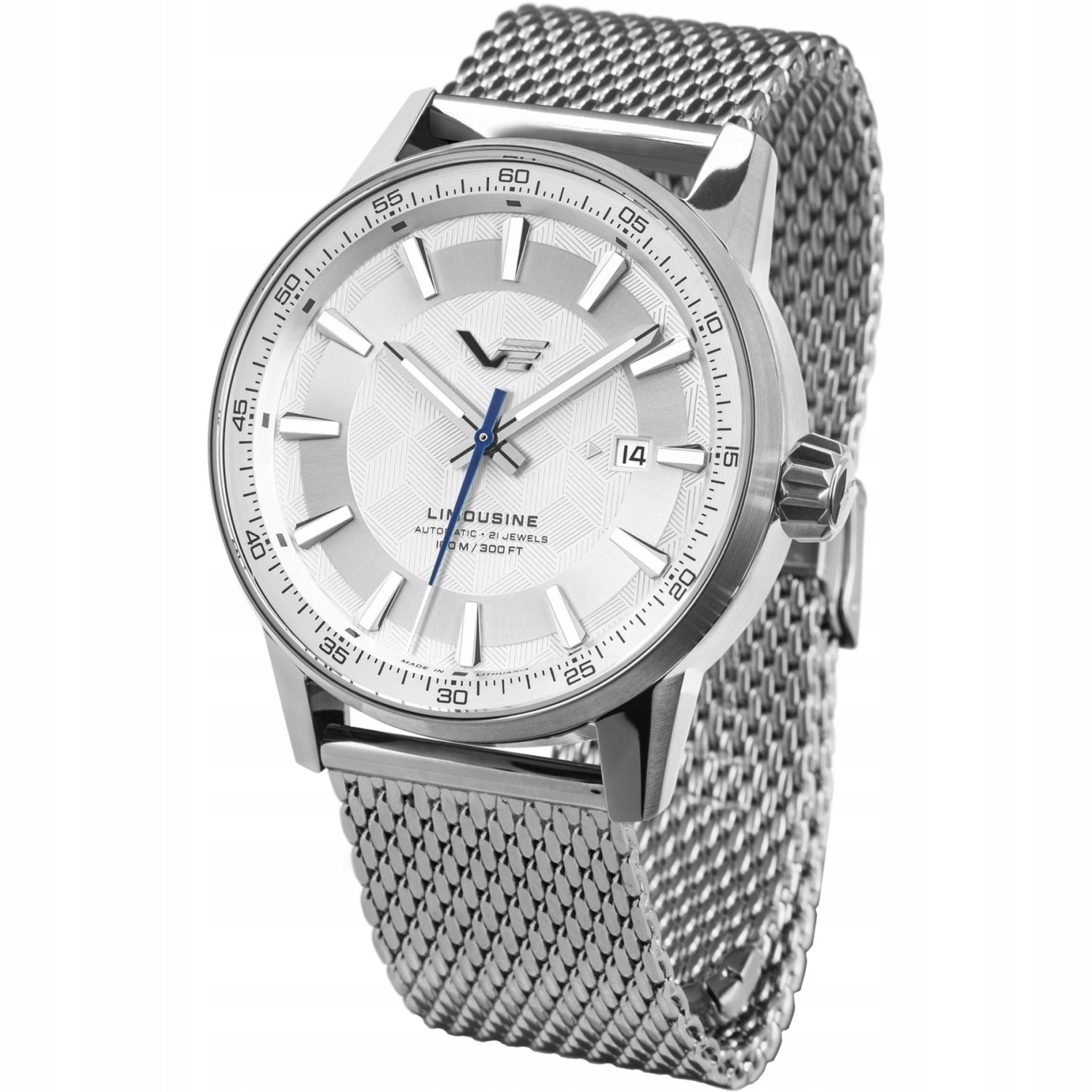 Pánské Hodinky Vostok Europe 8315-561A788B stříbrný náramek