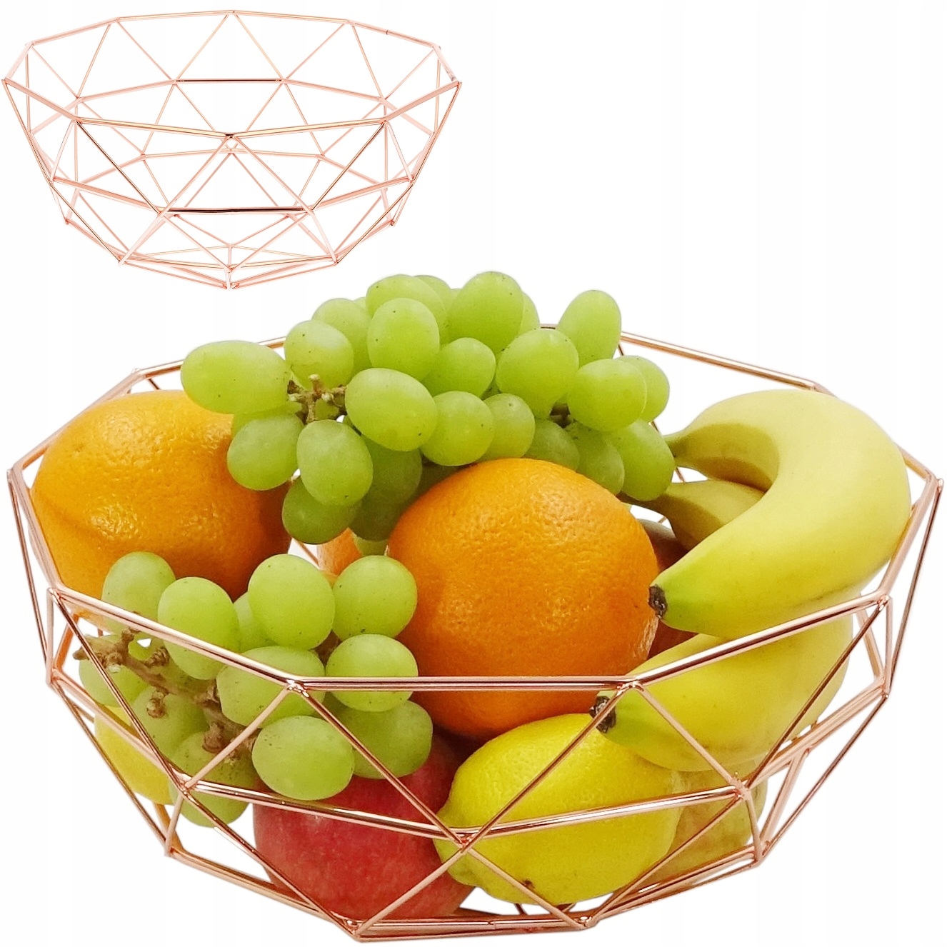 

Kosz Koszyk Patera Stalowa Na Owoce Warzywa