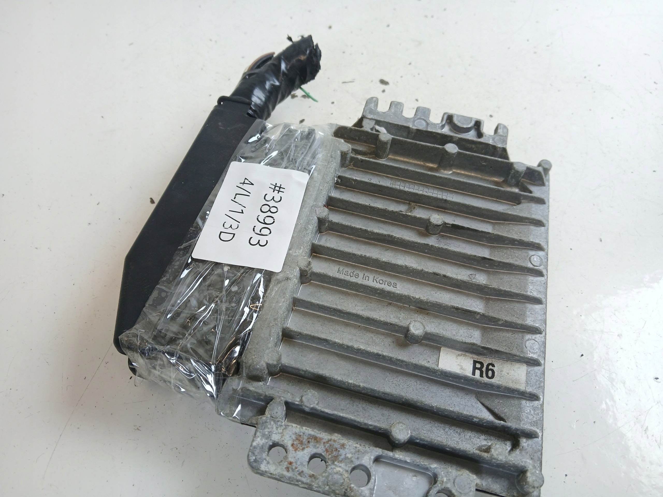 CHEVROLET REZZO 1.5 control unit of the engine computer 96435897