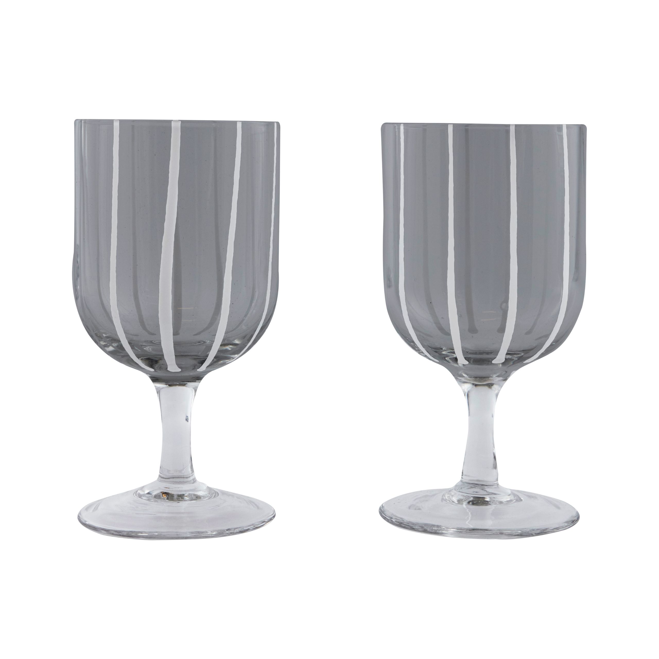 Skleničky Na Víno 2 Kusy Mizu Oyoy Handmade Sklo