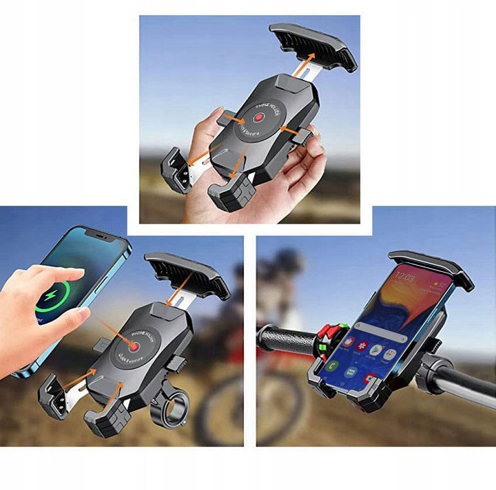 MOTOCYKLOWY UCHWYT NA TELEFON - R15-metal Numer katalogowy producenta UCH000190