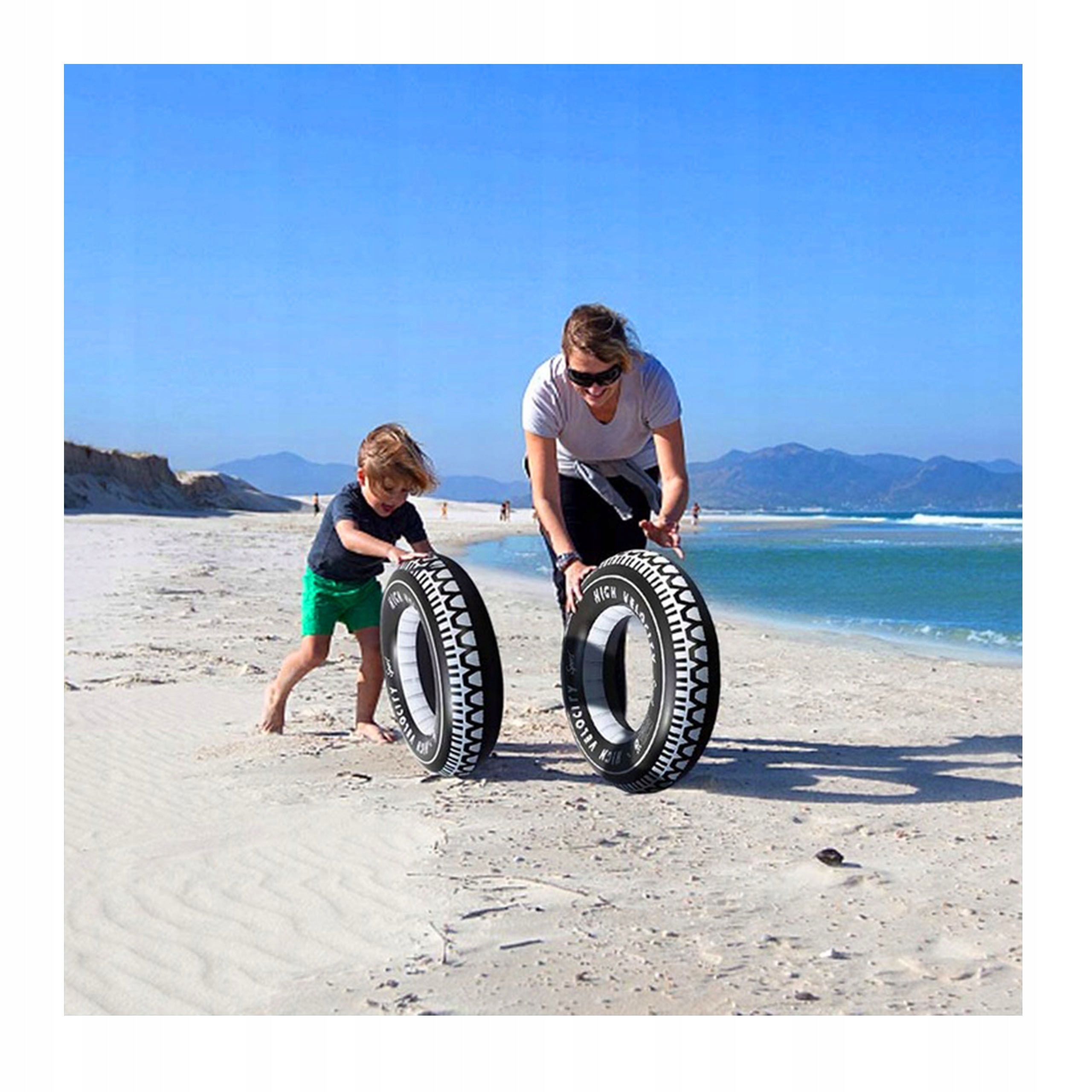 KOŁO DO PŁYWANIA DMUCHANE OPONA BASEN PLAŻA 55 cm Model NO.8019