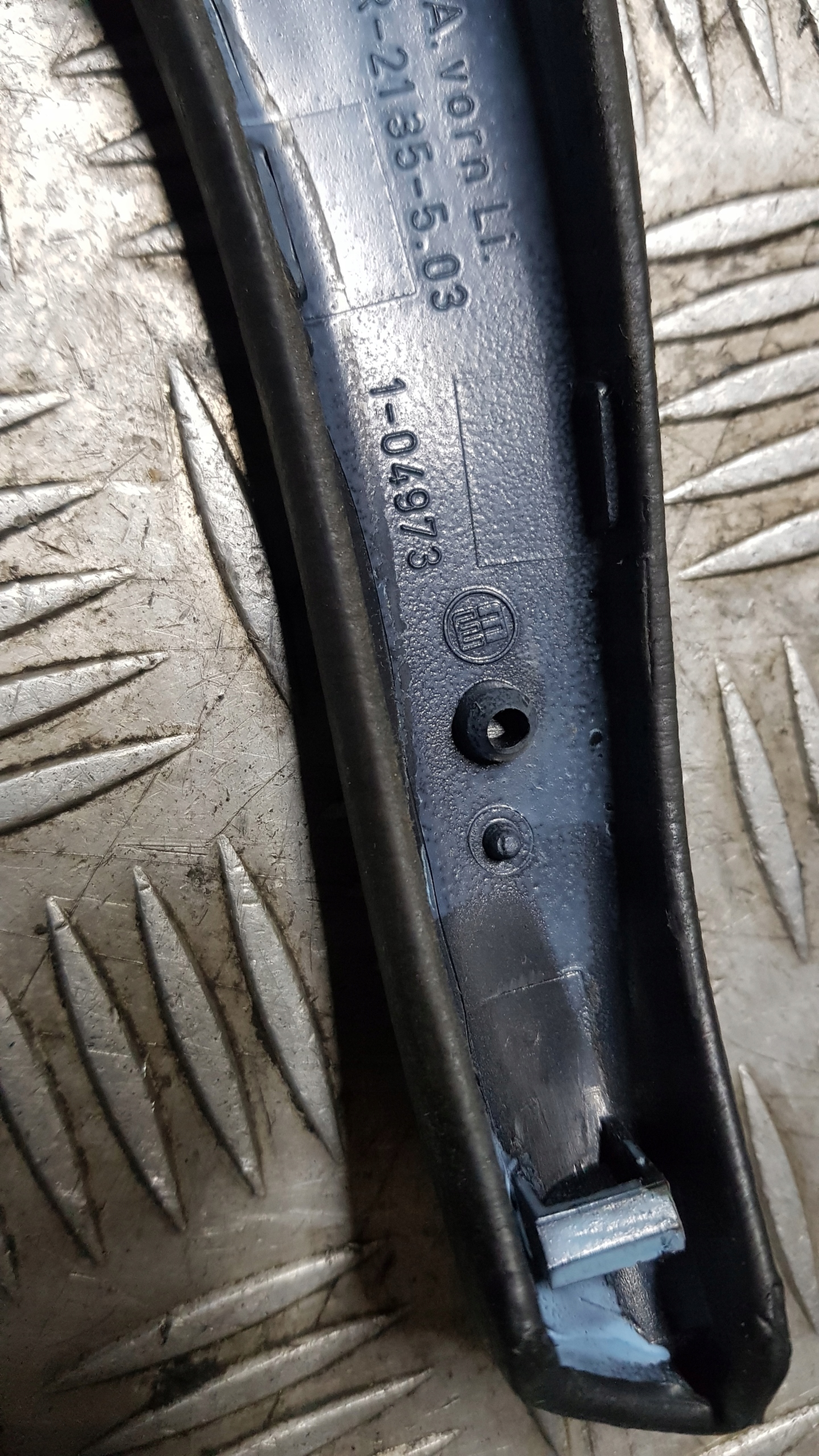 MERCEDES W220 handle door right front