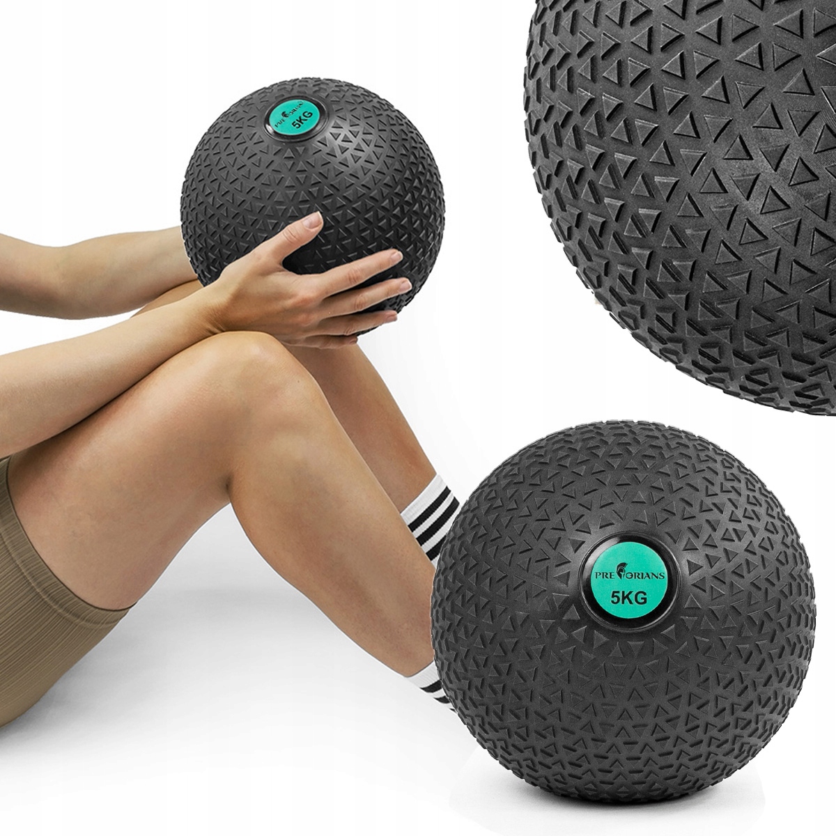 

Slam ball 5kg Piłka treningowa ćwiczeń Lekarska
