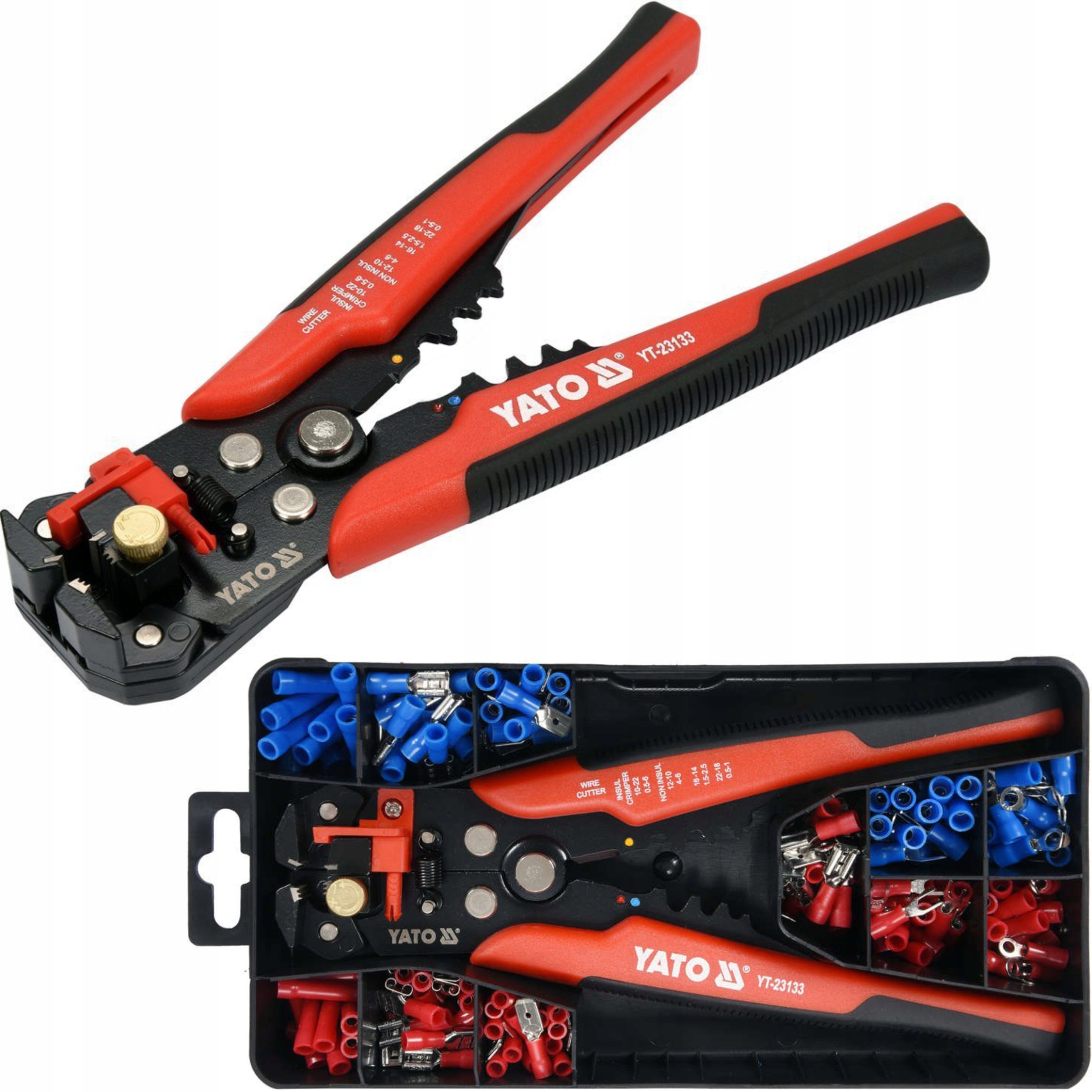 

Yato Ściągacz Izolacji Automat Szczypce Zaciskarka