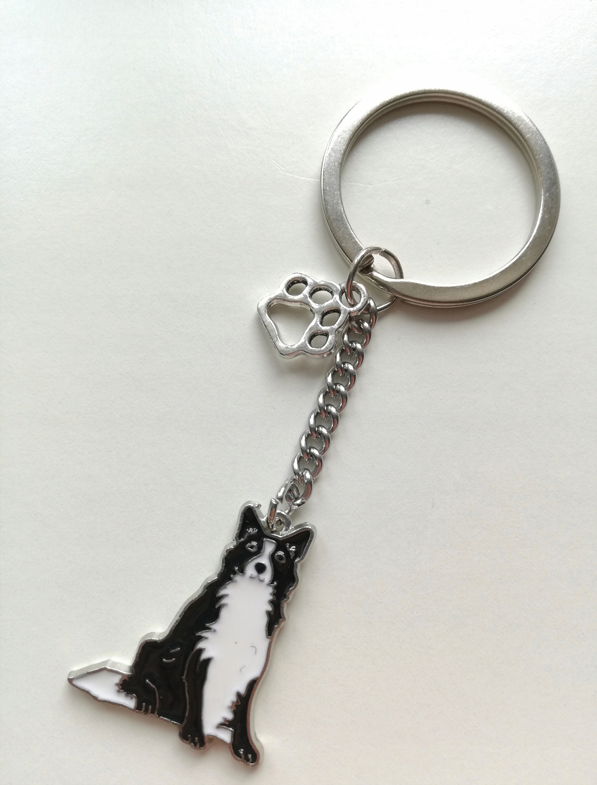 BRELOCZEK BRELOK DO KLUCZY PIES Border collie