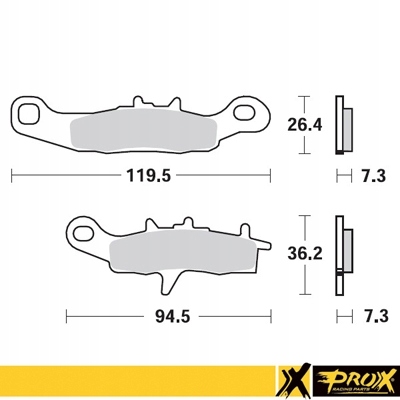 

Klocki Hamulcowe Prox Przód Suzuki Rm 85 2005-2020