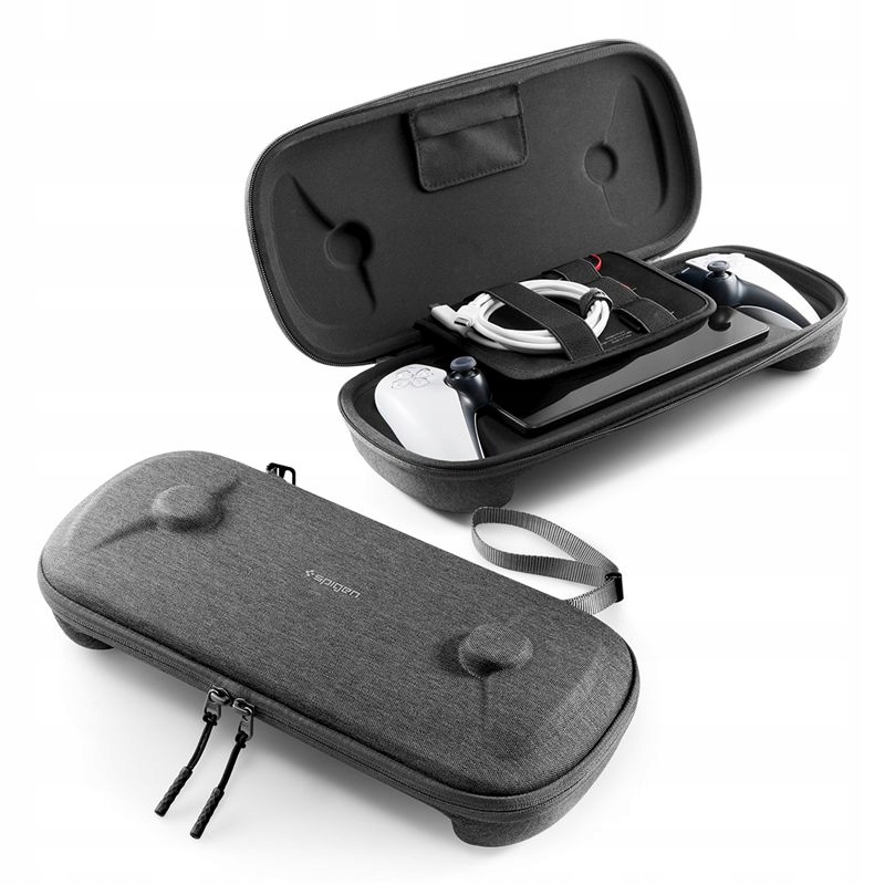 Spigen Klasden Pouch Pouzdro Pouzdro Pro Sony Playstation Portal Kompaktní