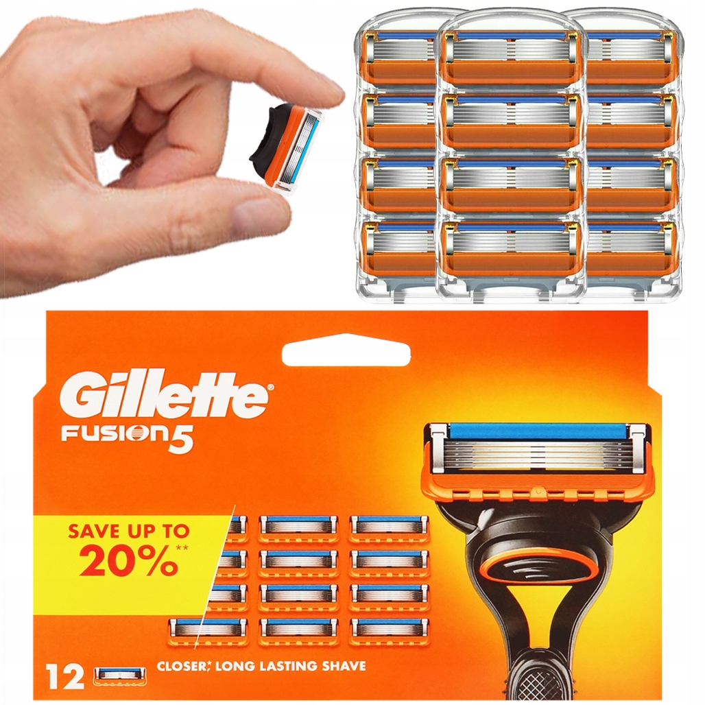 Originální Vyměnitelné Nůžky Pro Strojky Gillette Fusion 5 x 12