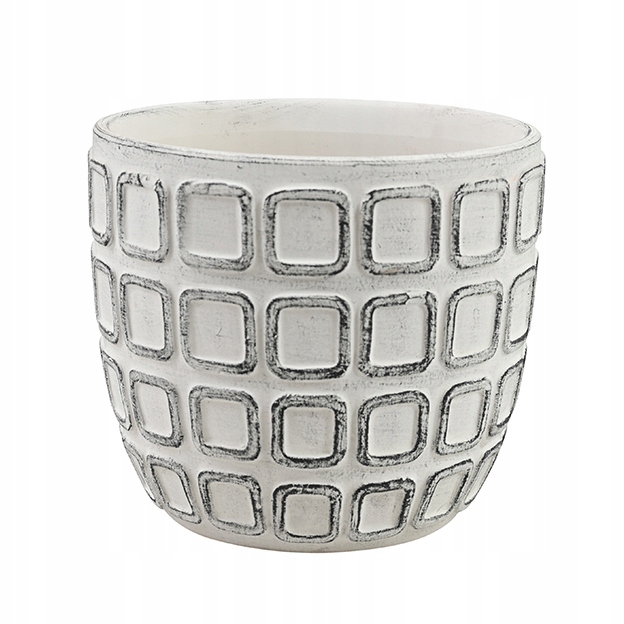 

Donica Dako ceramiczna biała śr. 17cm