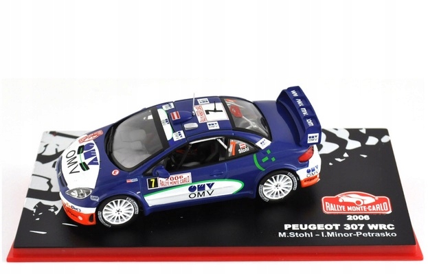Peugeot 307 Wrc Stohl Rmc 06 Altaya 1:43