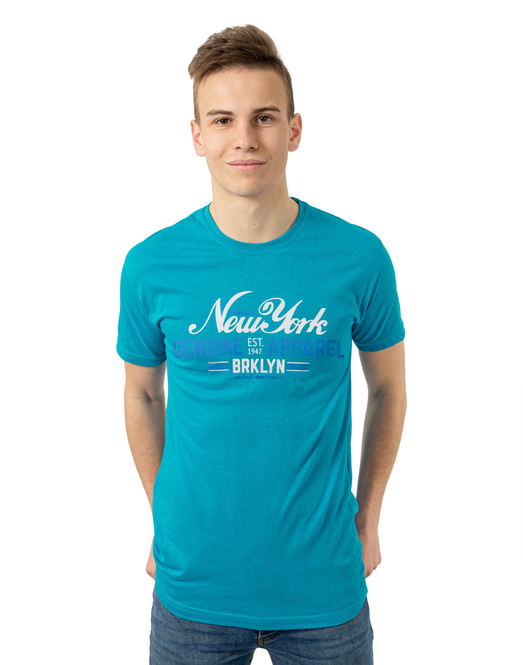 

Duża Koszulka Podkoszulek Tshirt Męski KM16-7 5XL
