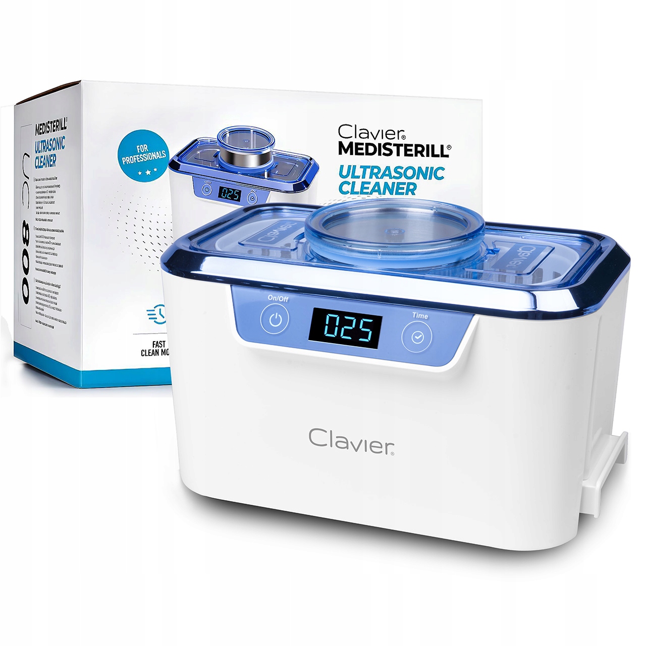 Myjka Ultradźwiękowa Kosmetyczna Do Biżuterii Frezów Manicure Pedicure