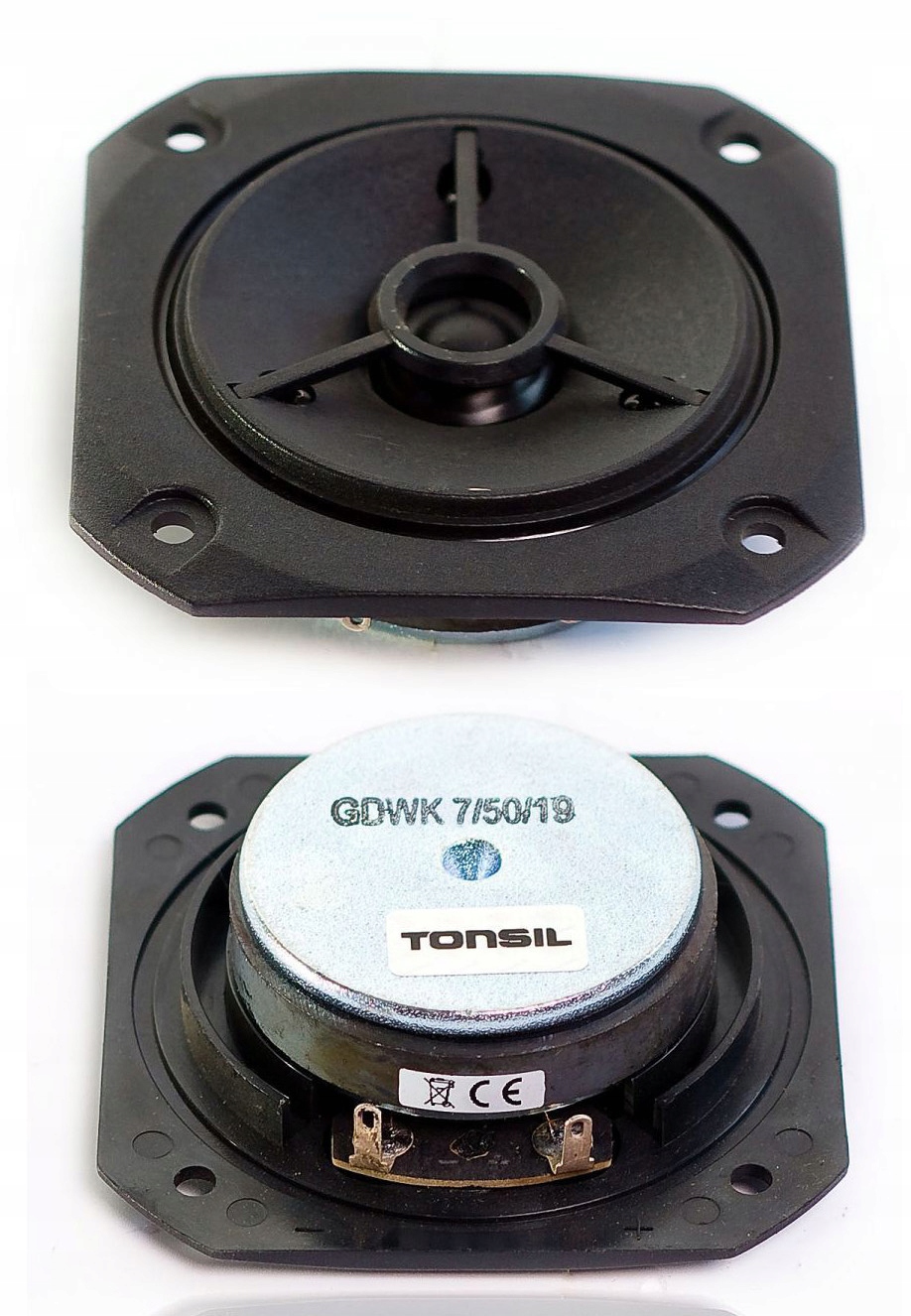 Głośnik Wysokotonowy Kopułkowy Tonsil Gdwk 7/50/19 8 ohm Czarny