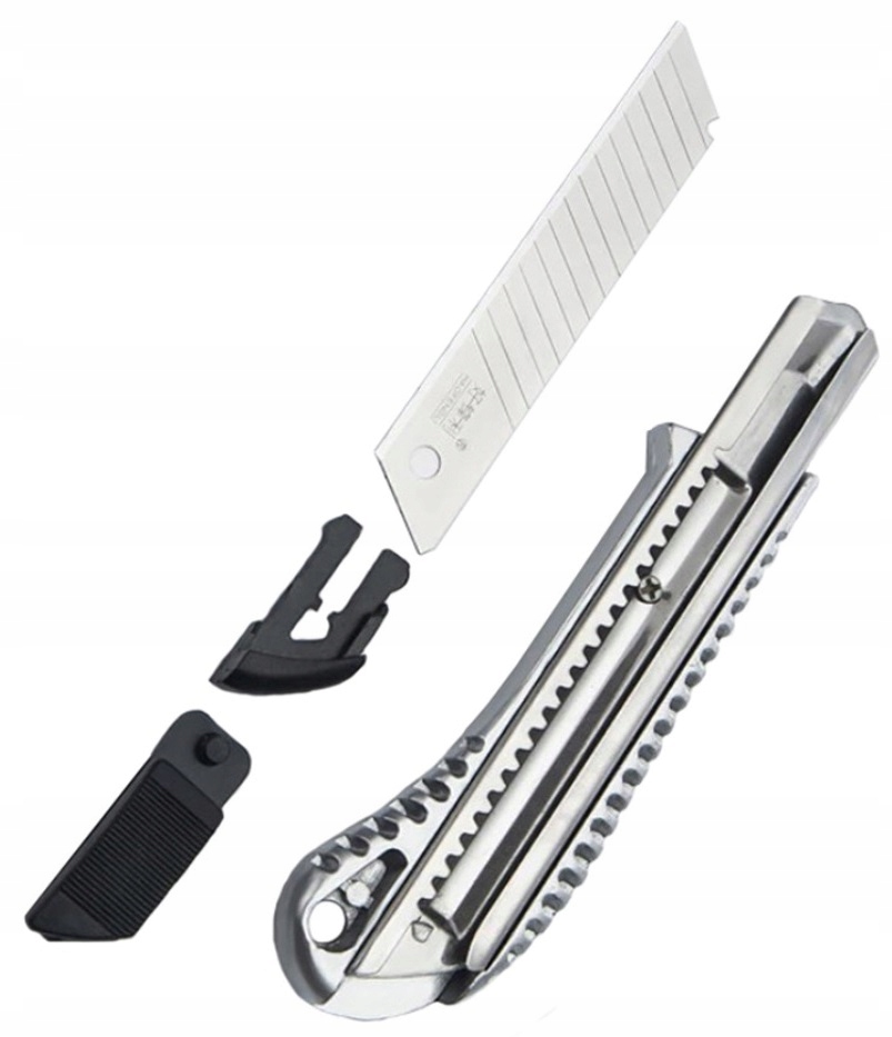 NOŻYK DO TAPET NÓŻ METALOWY TAPECIAK OSTRZE ŁAMANE 18 MM Marka Verto