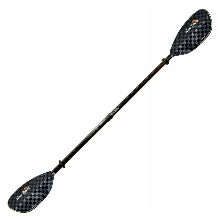 Kajakové Pádlo Whiskey Carbon Versa Pro Kajak 220-235 cm Aqua Bound Uhlíkové