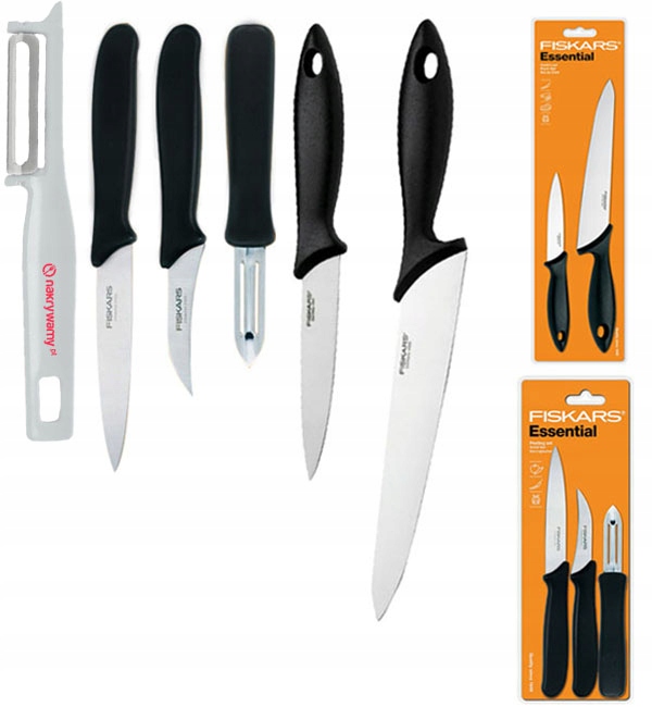 

Fiskars Essential 1023783 1024162 Komplet 5 Noży
