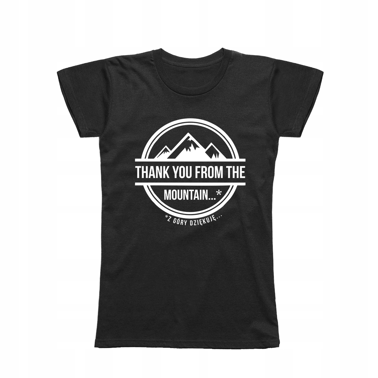 

L - Koszulka T-shirt Z Góry Dziękuję Górami Thank