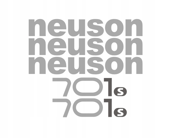 Samolepky – polep Neuson 701s