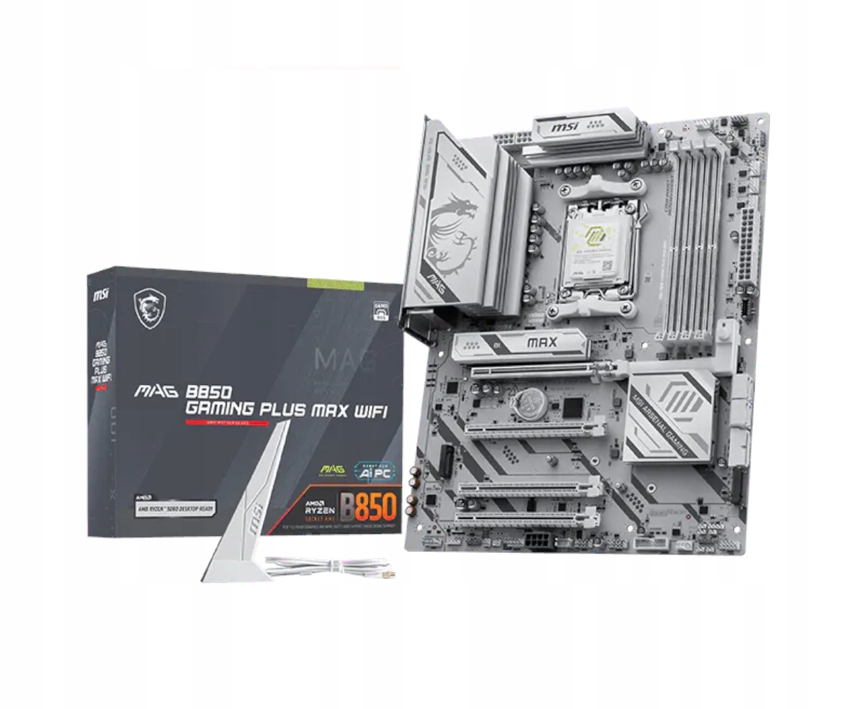Płyta główna Msi Mag B850 Gaming Plus Max Wifi 7 Atx 4xDDR5 3xM.2 Lan 5GbE