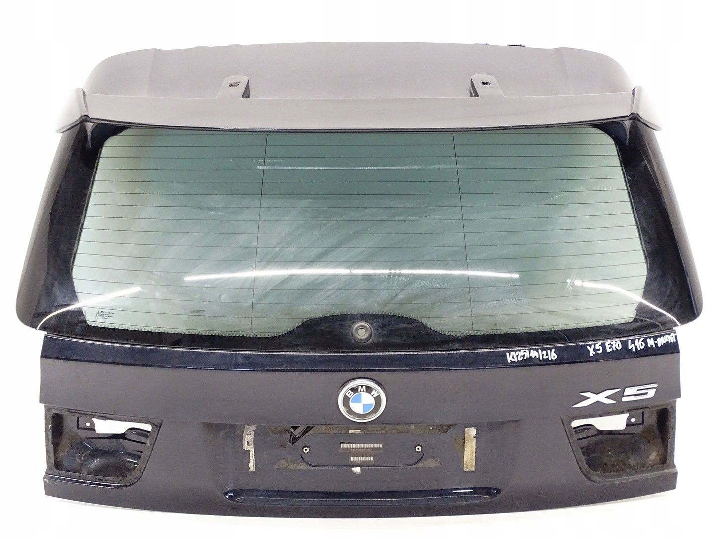 trunk door cover boot rear part rear BMW X5 E70 416 m-packet window AS3