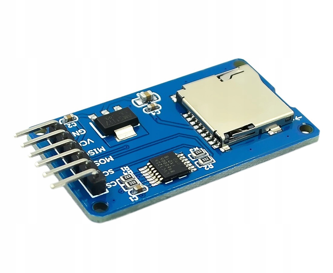 

148 Moduł czytnika kart MicroSD micro Sd Arduino