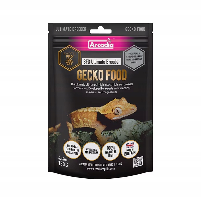 Levně Krmivo pro gekona otřeseného Ultimate Breeder 180 g Arcadia Sfg