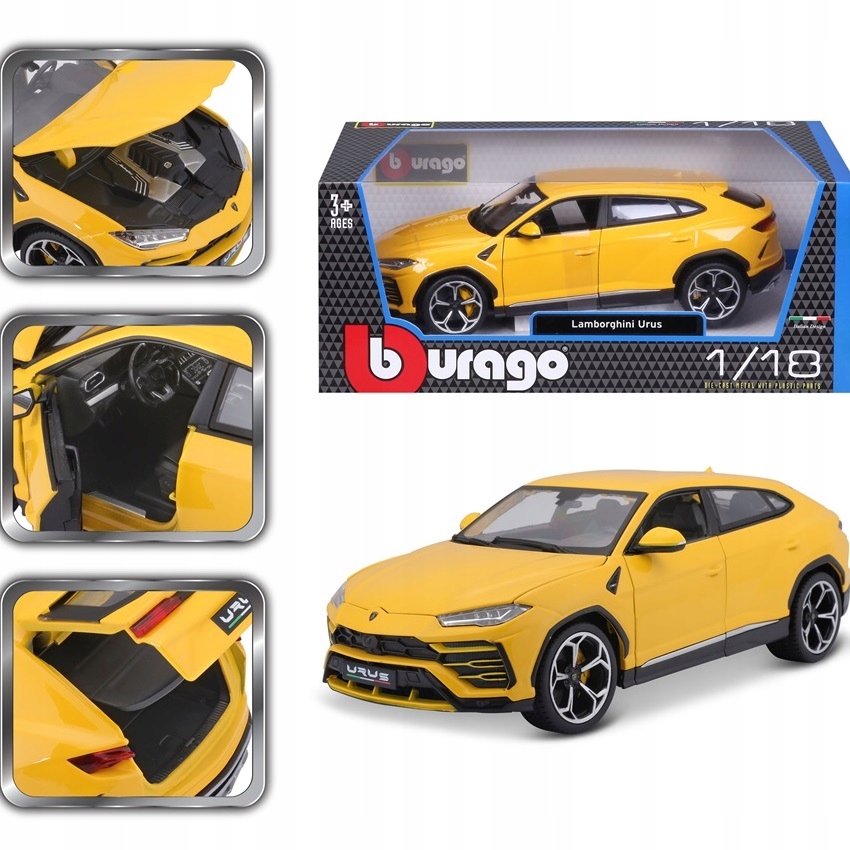 Lamborghini Urus 1:18 model Bburago 18-11042 Skala 1:18