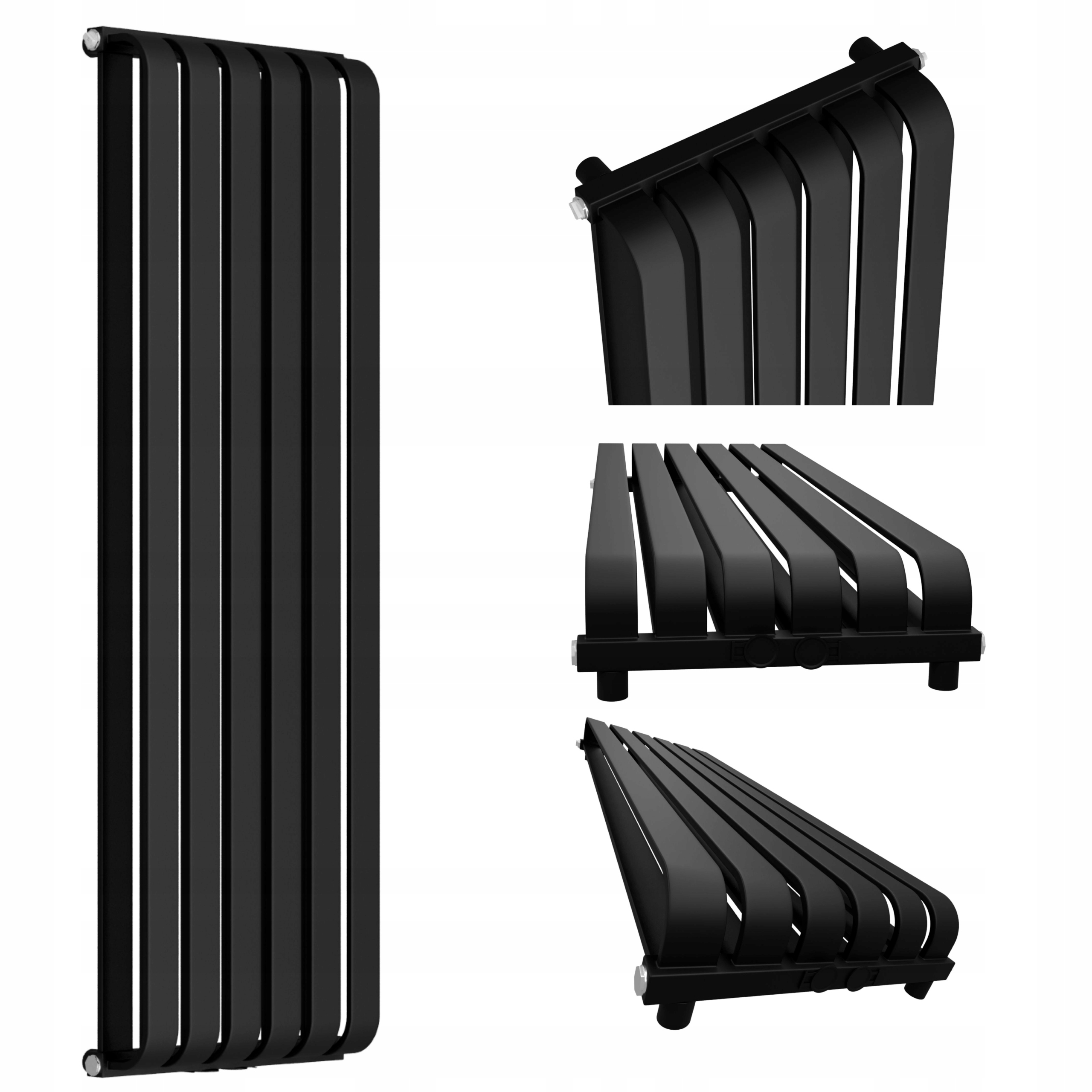 Dekorativní radiátor Amari Plus 100x39 Černý Mat