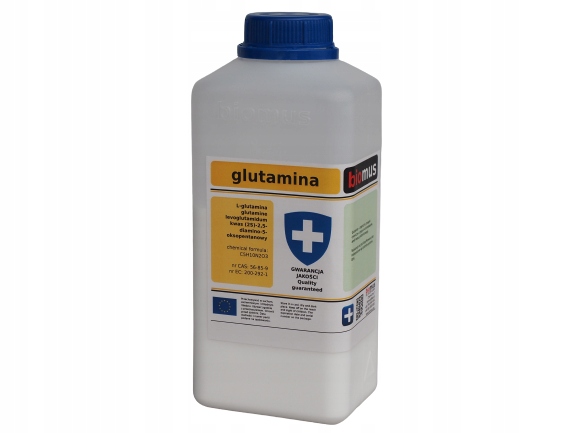 

Glutamina L-glutamine czysta Biomus 500g