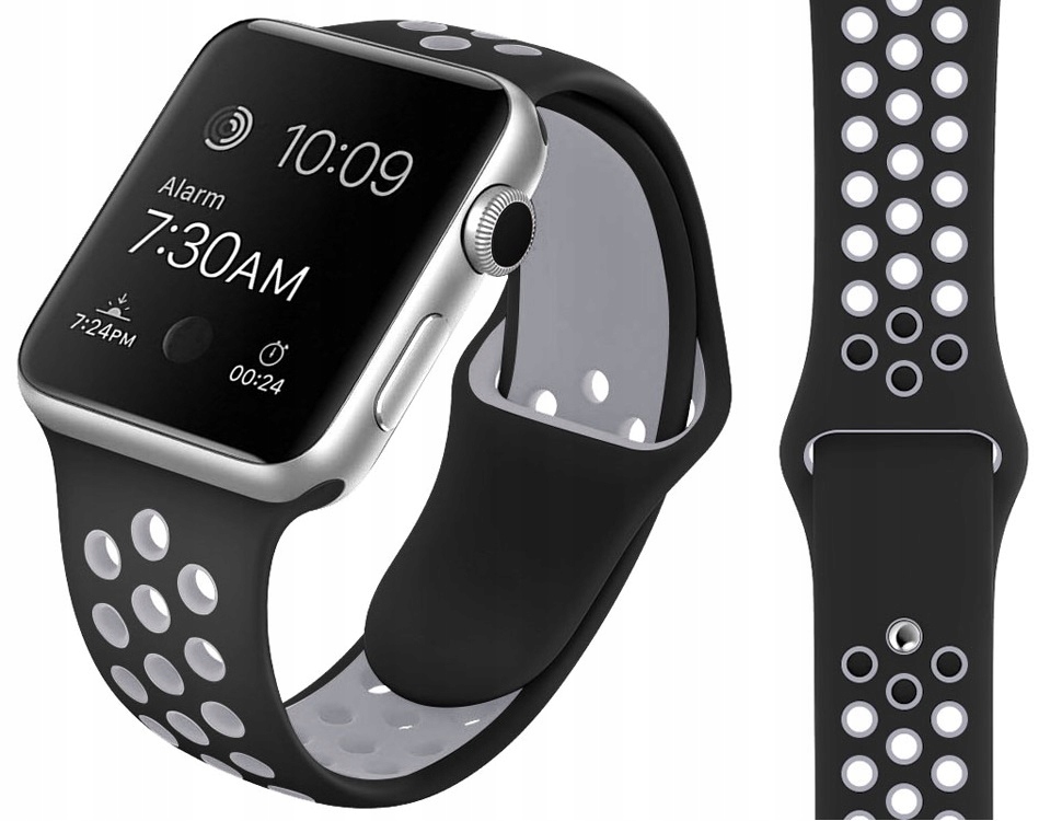 

Pasek Silikonowy Do Apple iWATCH 1234567SE 42/44