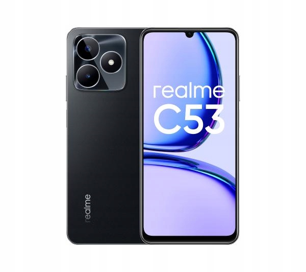 Smartfon realme C53 8/256GB 6,74" 90Hz 50Mpix LTE Mighty Black Czarny