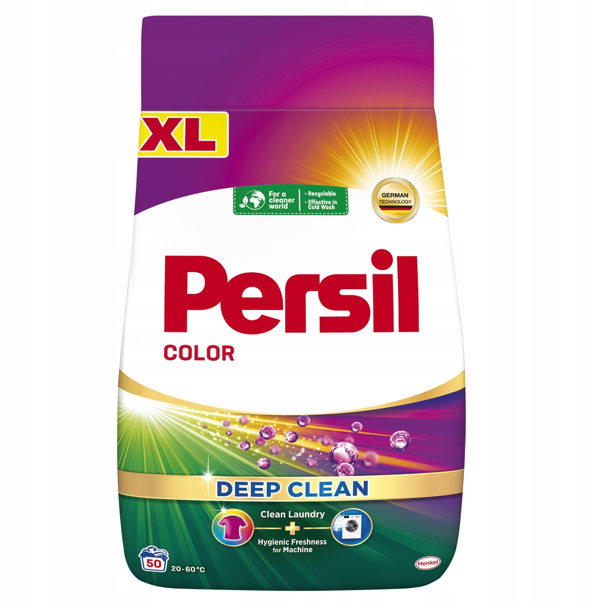 Levně Persil Deep Clean Prací prášek Barva 2,75kg 50 praní