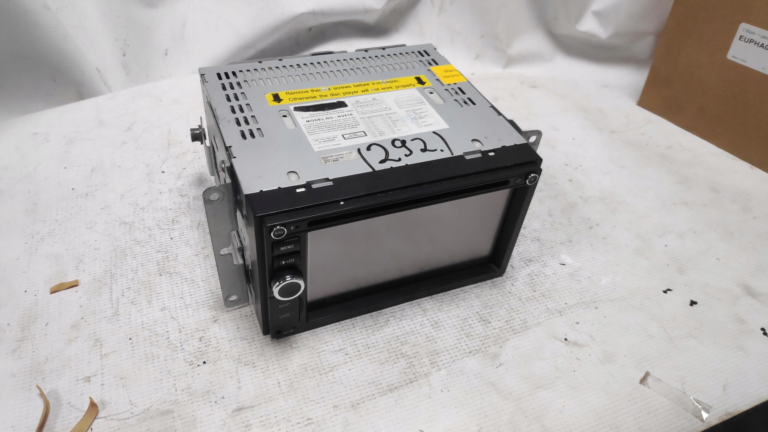 радио экран дисплей REXTON NV616