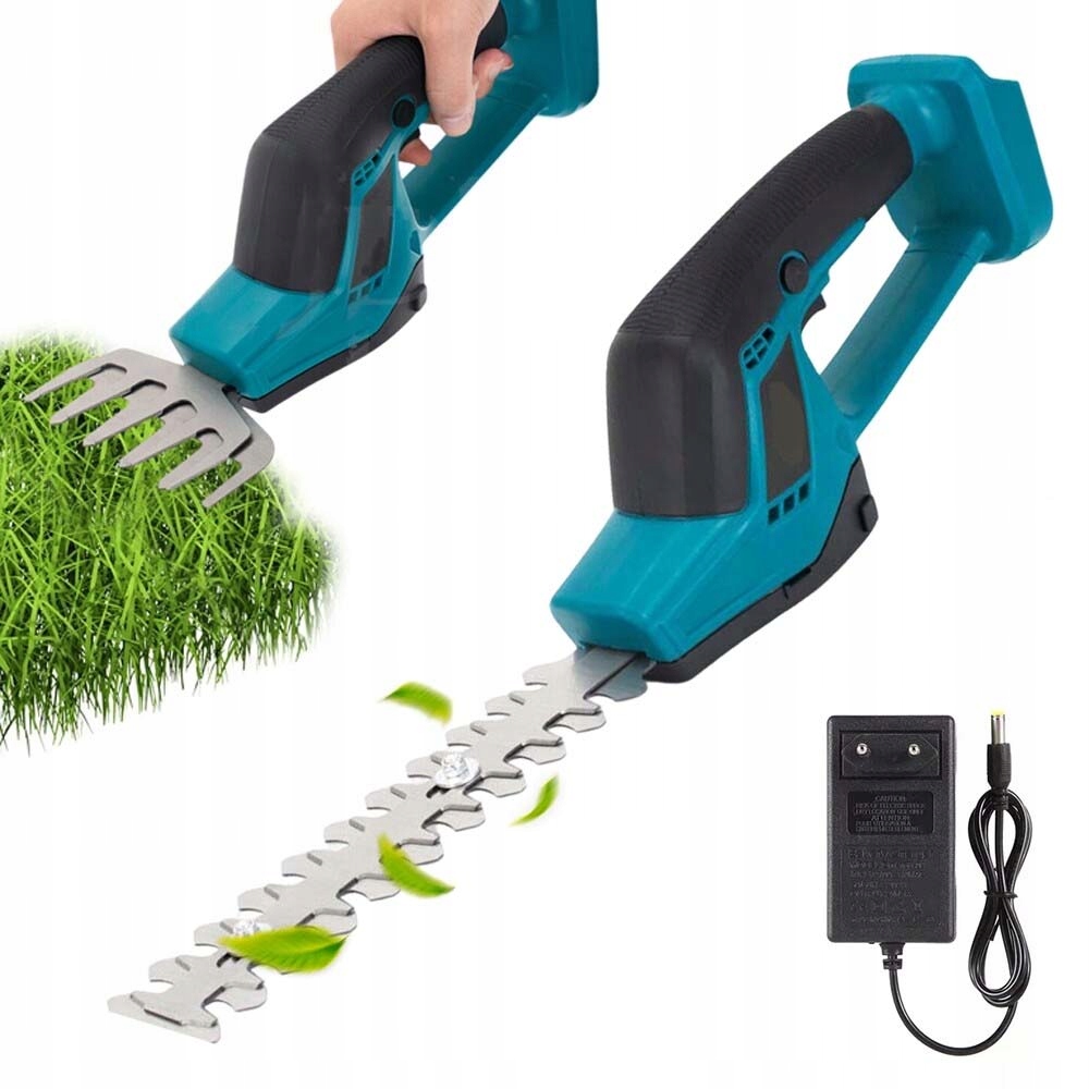 Nożyce Do Żywopłotu Akumulatorowe Do Krzewów Gałęzi Sekator 2W1 2600MAH