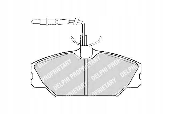 Delphi Brzdové Destičky Lublin Lockheed Delphi Ham