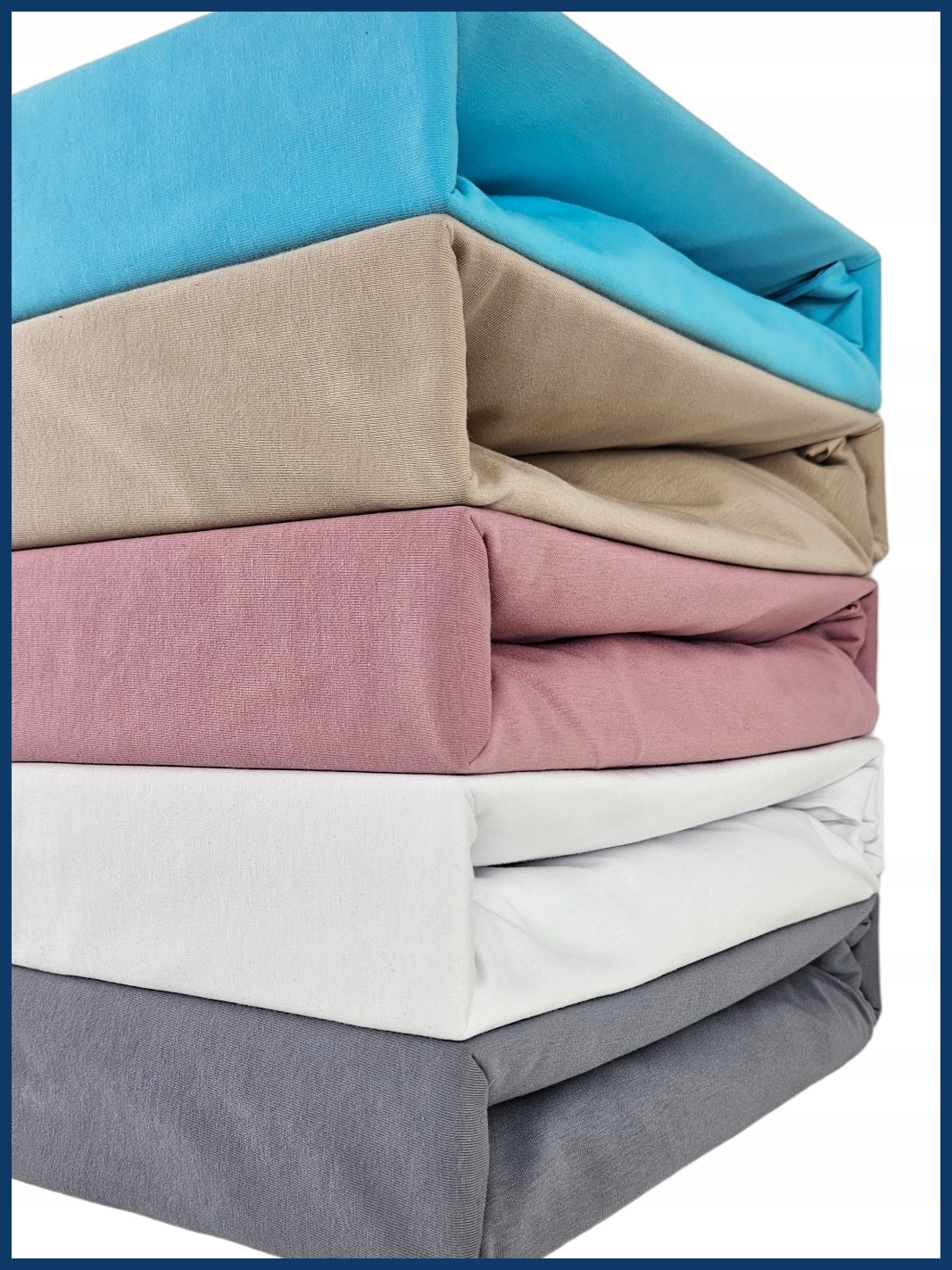 Prostěradlo S Gumičkou 160x210 Jersey Premium Silné Bavlna 100% MIX Barev