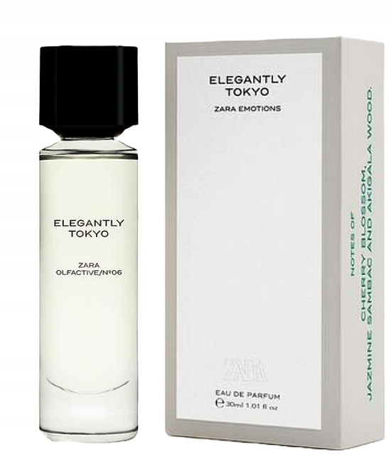 Zara Elegantly Tokyo 30 ml Edp Dámské Parfémy