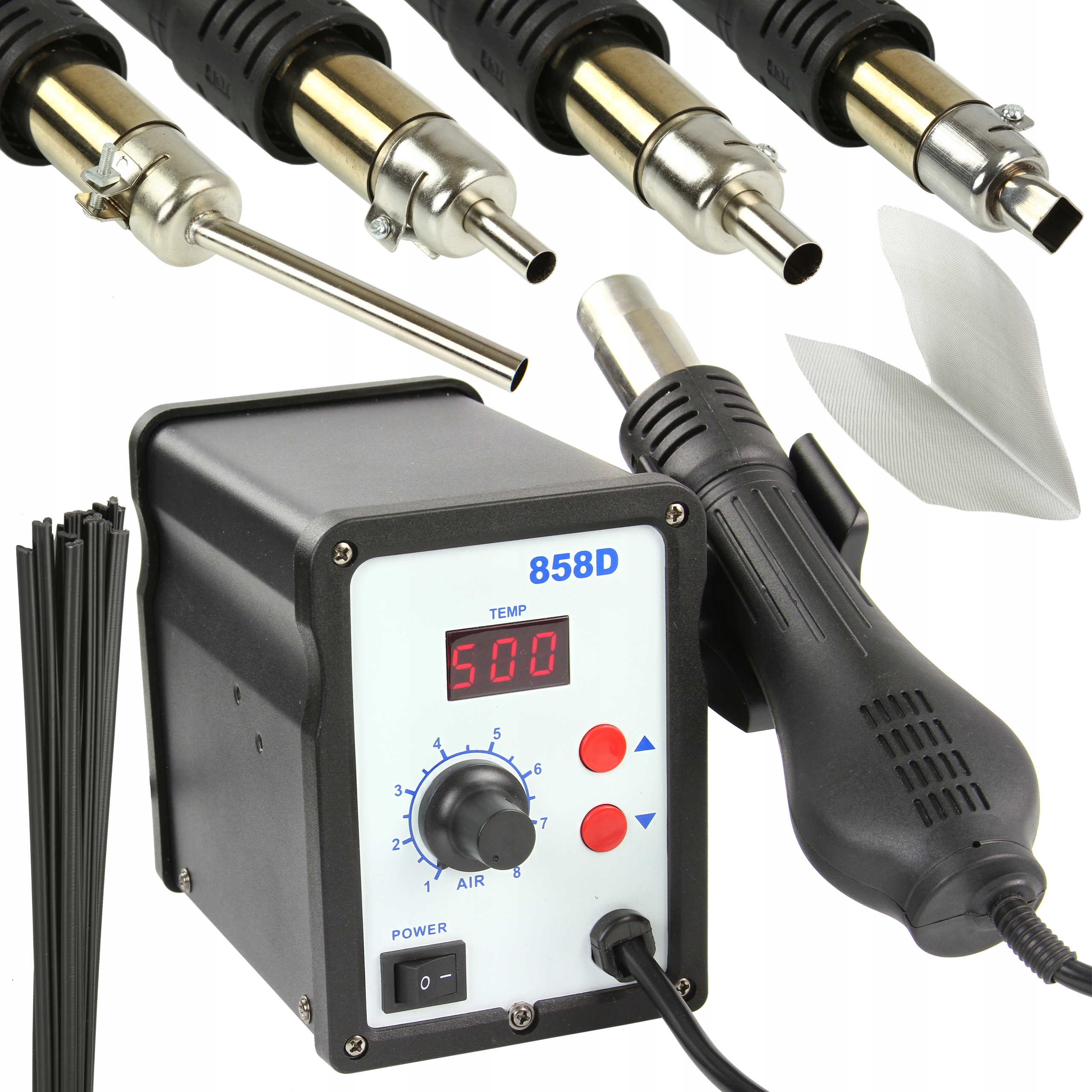 SPAWARKA DO PLASTIKU HOT AIR STACJA LUTOWNICZA