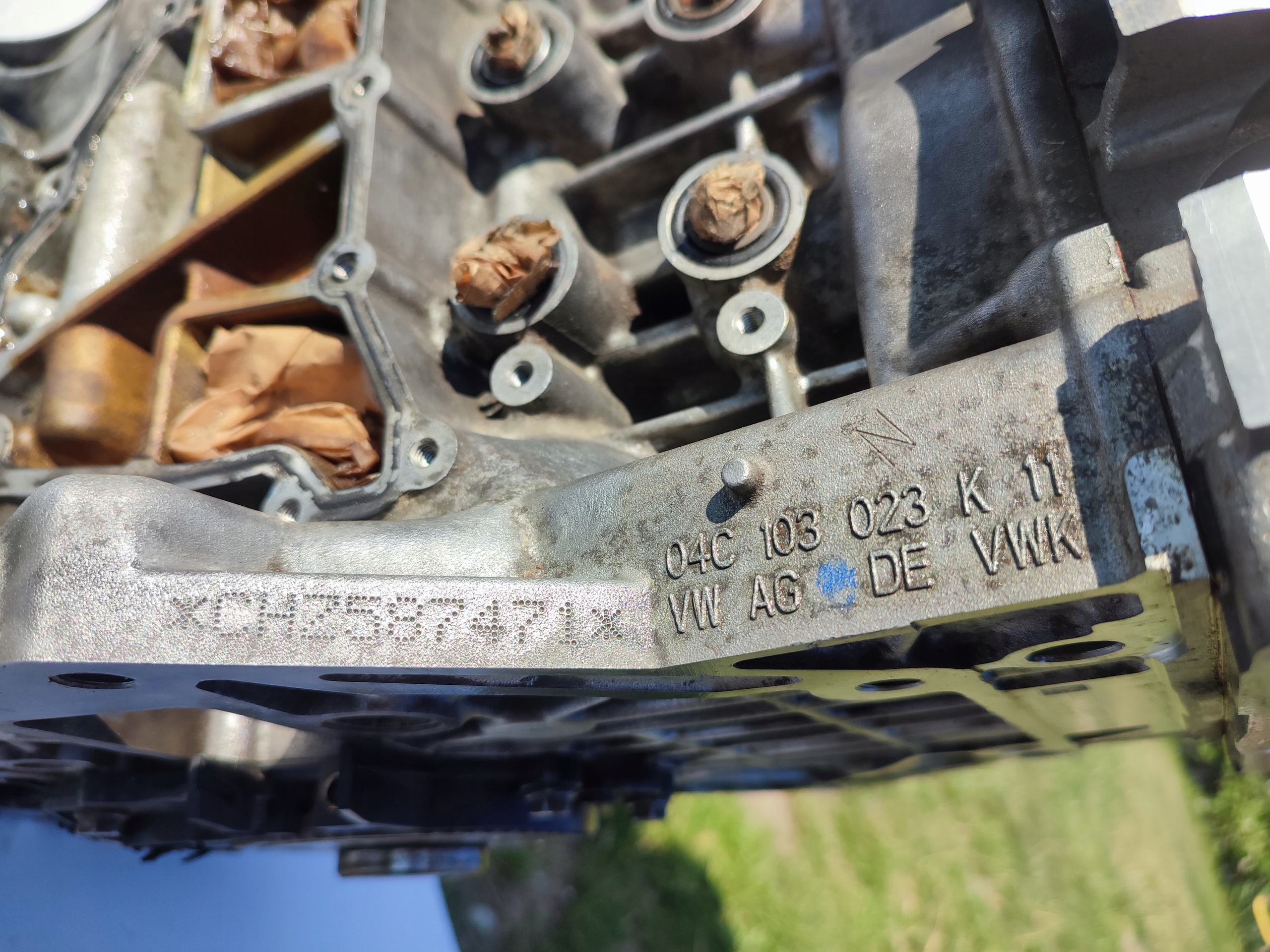 Silnik słupek blok CHZ 1.0 TSI VW GOLF 7 SEAT SKODA Producent części Volkswagen