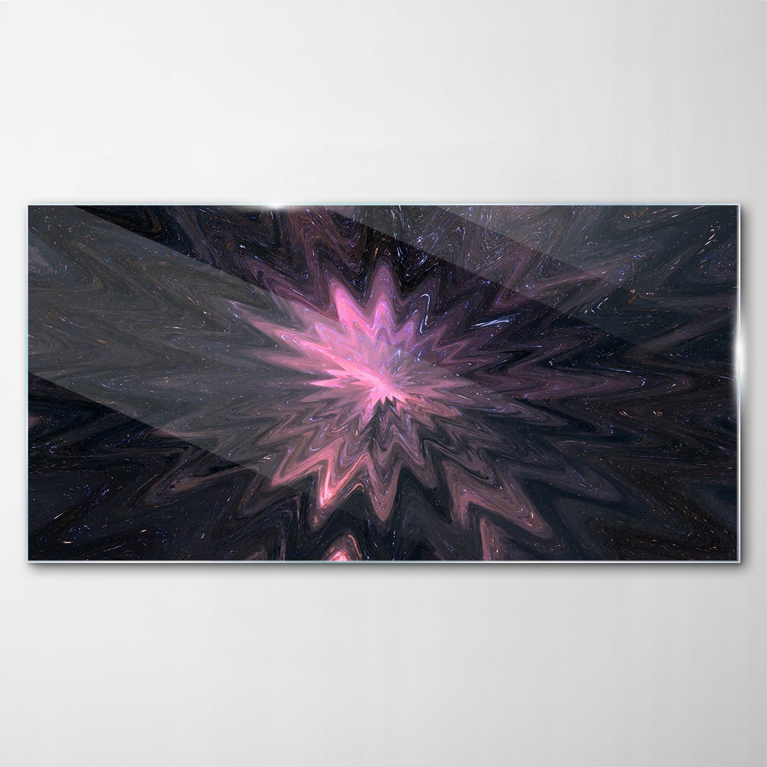 Obraz na skle Dekor Abstraktný vzor Vesmír 120x60