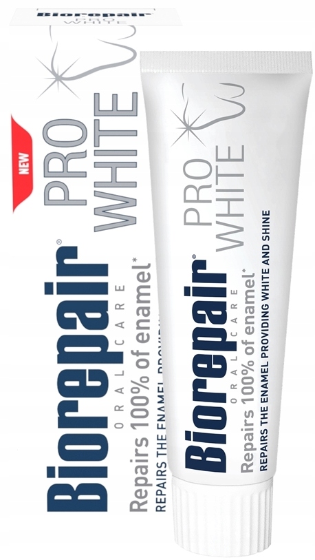 

Biorepair Pro White Naprawia Szkliwo Wybiela 75ml