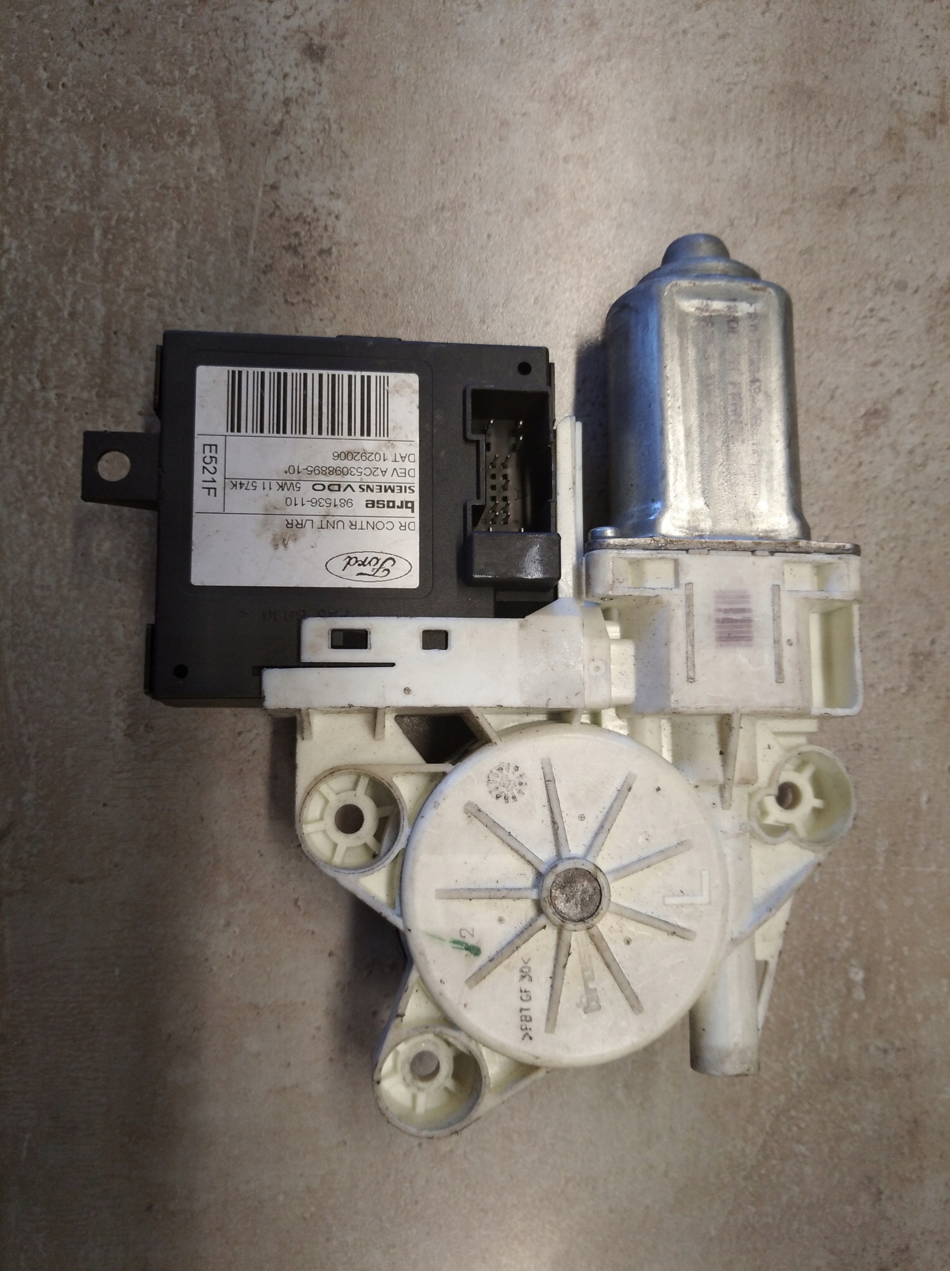 FORD C MAX FOCUS MK2 SILNICZEK MODUŁ SZYBY TYŁ LEW