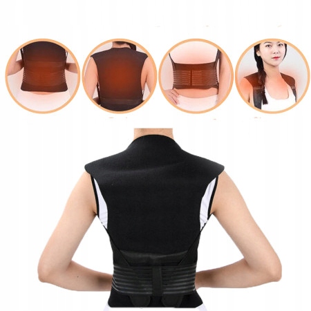 PAS MAGNETYCZNY+TURMALINA NA KRĘGOSŁUP LĘDZWIOWY Marka inna