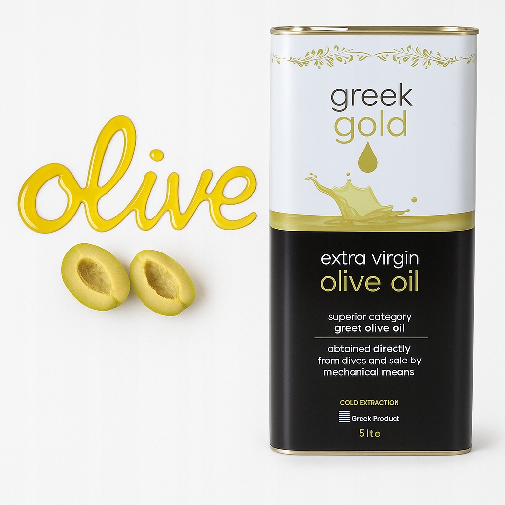 Levně Řecký extra panenský olivový olej Greek Gold 5 l