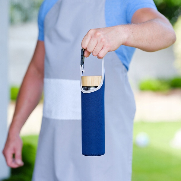 SZKLANA BUTELKA NIE ZAWIERA BPA W ETUI Pojemność 800 ml