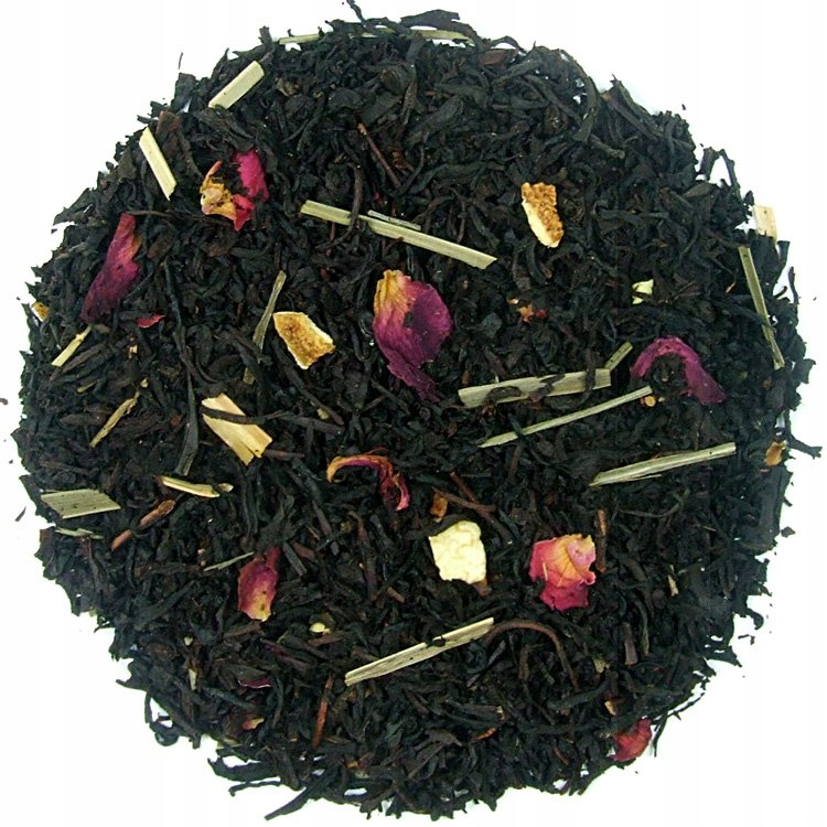 Čaj Černý Yunnan Black Earl Grey Růže Citron 1 kg
