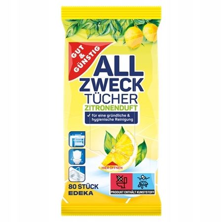 

G&g Chusteczki Nawilżane Uniwersalne 80SZ De