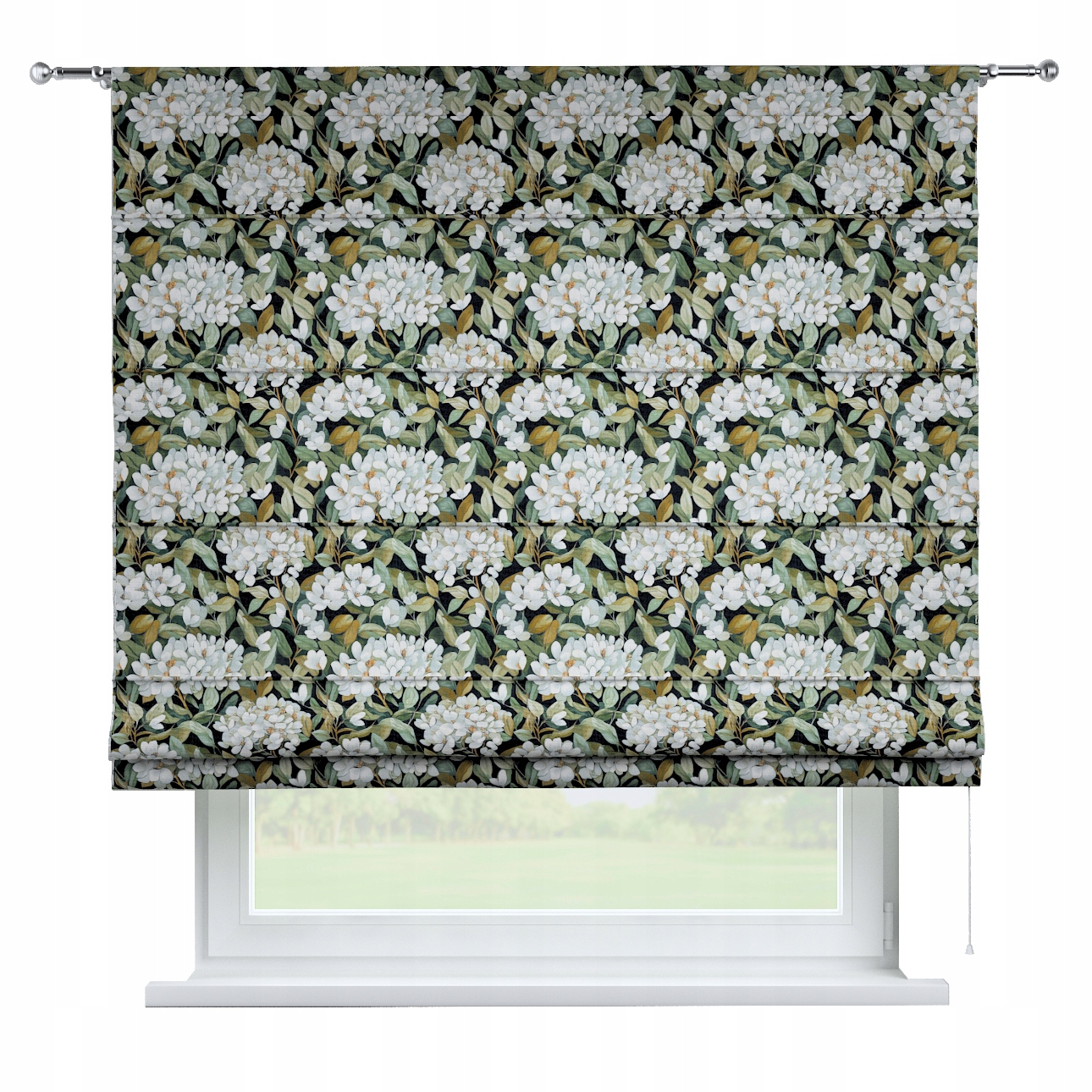 Hotová římská roleta Torino 120 x 180 cm zelená