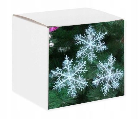 

Duże Płatki śniegu zawieszki białe ozdoby 3 szt